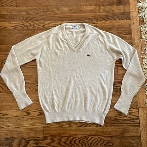 Lacoste Wool Sweater. Size L